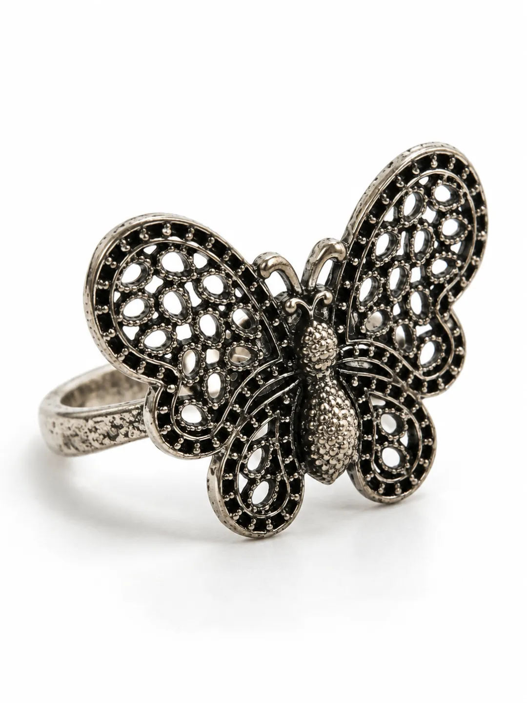 Butterfly Filigree Ring