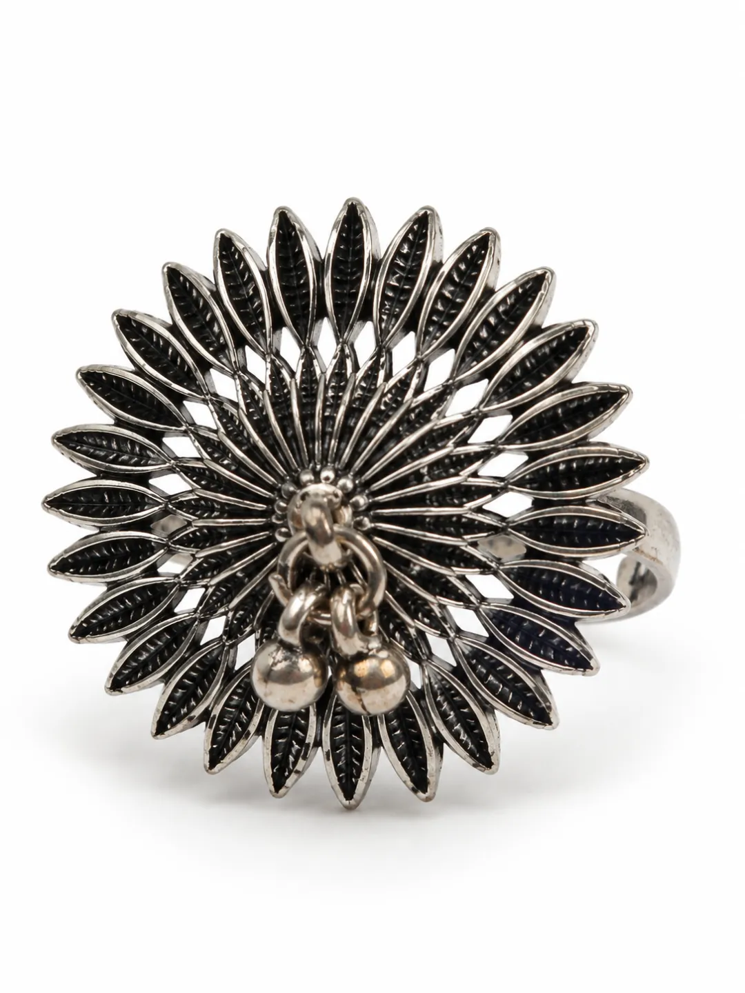 Sunburst Floral Ring